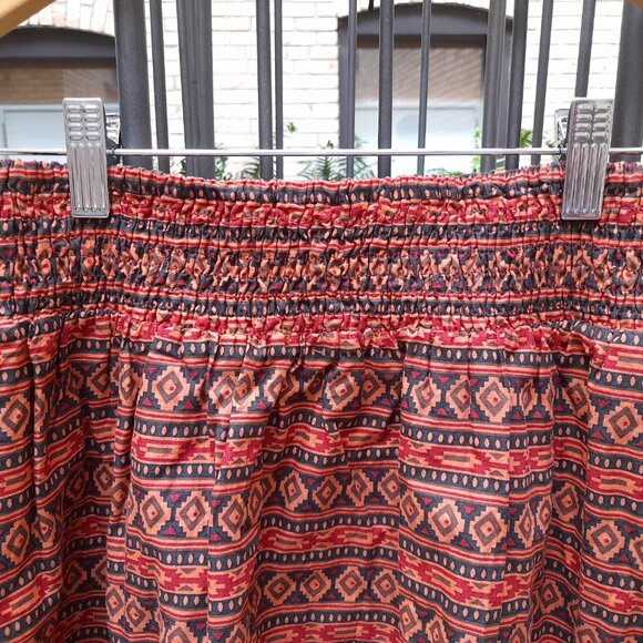 Tribal Print Mini Skirt Aztec Southwestern by Sunset Surf Co. Size Small - Picture 9 of 15